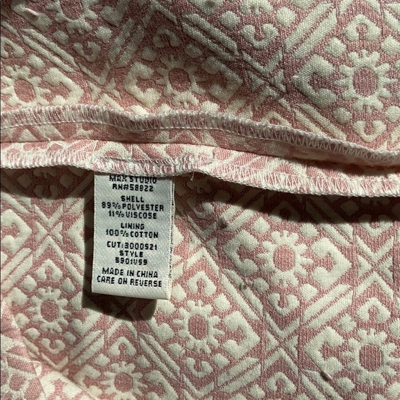 Max Studio pink 1960s style mini shift dress! - Picture 5 of 5